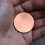 10pcs round Iron Challenge Coins with Smooth Surface and Hooks Suitable 8