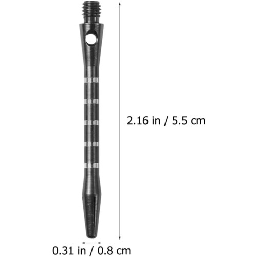 10 Sets Replacement Darts Shafts 2ba Thread Aluminum Alloy Stems 1