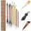 Set van 10 Chinese inktpenselen met wolfshaar voor beginners 4