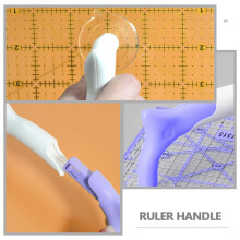 Quiltliniaalhouder met sterke zuignap en handvat, multifunctioneel handgereedschap voor quilten