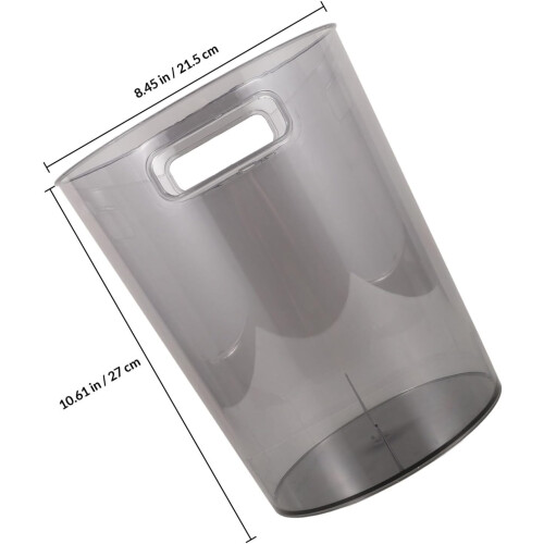 Creative Household Trash Can Plastic Garbage Container Bin with Strong Bearing Capacity 1