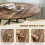 Homcom HOMCOM Round Dining Table for 4, 100 cm Kitchen Table w/ Shelf, Rustic Brown 9