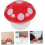 Cute Mushroom Mini Trash Can with Lid, Desktop Kawaii Garbage Bin 5