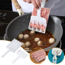 Viflosae Köttbullemaskin Köksverktyg 4-håligheter