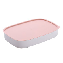 Wiederverwendbare Lunchbox zur Aufbewahrung von Teigtaschen, 10,04 x 6,89 x 1,77 Zoll