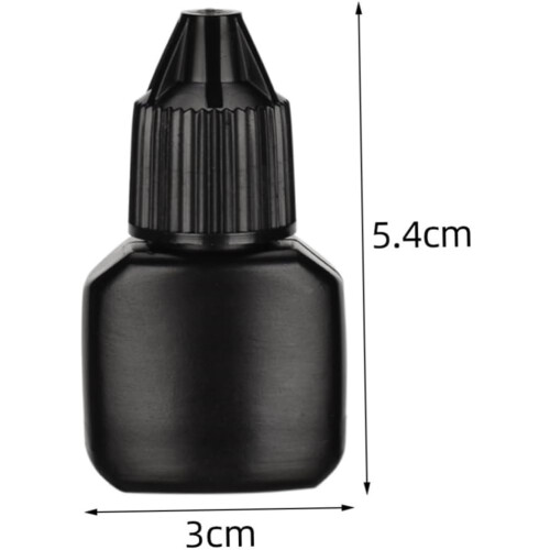 10sets Empty Grafting Eyelash Glue Bottles Refillable Portable Eyelash Glue Storage Container 1