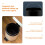 Foot-Operated Trash Can for Kitchen Pedal Design Garbage Bin Lid 7