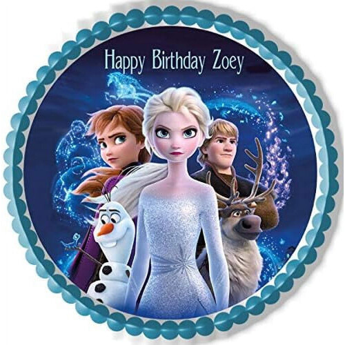 6" Round Frosting Sheet Topper