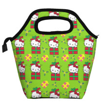 Hello Kitty isolierte Lunchtasche aus Polyester, faltbar, 1 Stück