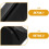 10pcs Adjustable Plastic Desk Divider Clamps with Black Base for Office Desktop Privacy Panels 2