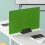10pcs Adjustable Plastic Desk Divider Clamps with Black Base for Office Desktop Privacy Panels 7