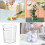 Household Large Storage Bin Debris Storage Bin with Handle Design Easy to Store 3