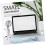 Memory Foam Mouse Pad e pulso com base de borracha antideslizante, 8