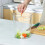 Household Large Storage Bin Debris Storage Bin with Handle Design Easy to Store 6