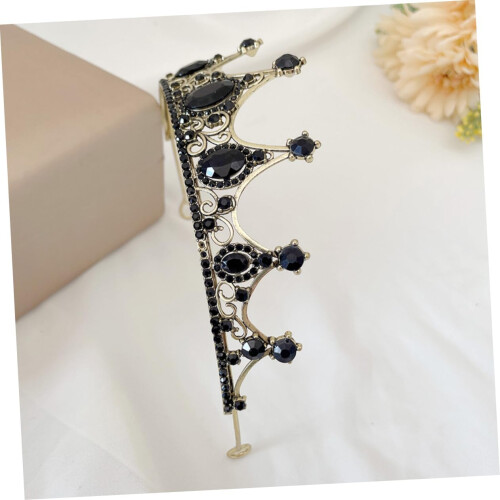 Strass-Tiara-Krone für Damen, eleganter Brauthaarschmuck 2
