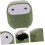 Decorative Push-Type Trash Can for Office Bedside Rubbish Bin Home Wastebasket 6