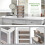 Multi-layer Drawer Type Desktop Storage Box for Jewelry and Cosmetics 7