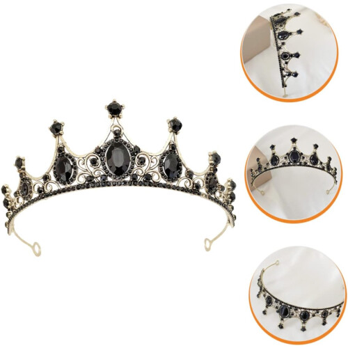 Strass-Tiara-Krone für Damen, eleganter Brauthaarschmuck