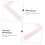 Tailor Craft Tool L-Square Shape Cutting Ruler com Escala embutida 2