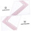 Tailor Craft Tool L-Square Shape Cutting Ruler com Escala embutida 7