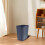 15l Square Trash Can Small Garbage Bin Space-saving Gray Office Waste Basket Compact Trash Container 6