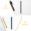 10pcs Graphite Electrode Carbon Rods Conductive Lab Sticks for Physics and Electrical Experiments 3