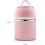 Tragbare Bento-Lunchbox aus Edelstahl mit Warmhaltefunktion und Deckel 2