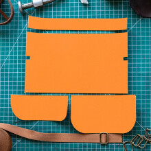Foi din piele ecologică PU, 10 buc, 20x33 cm, textură mată, pentru bricolaj, confecționare de bijuterii, consumabile pentru casă