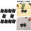 10 Sets Metal Triangle Ring Buckles Wear-Resistant V-Shaped Webbing 3