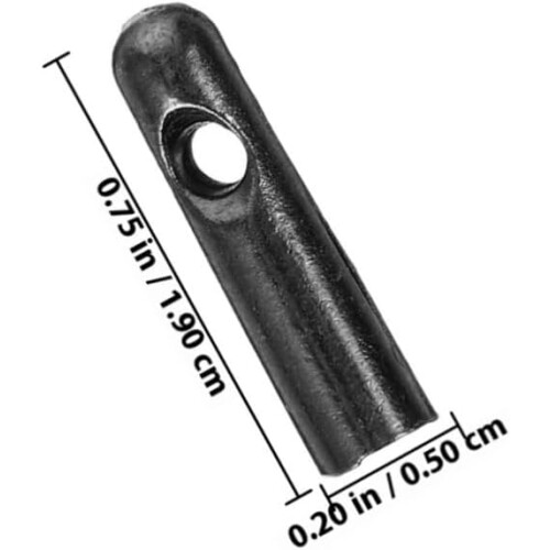 Metallene Schirmspitzenperlen, 10 Stück, robuste Metallknochenabdeckungen 1