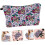 Skull Pattern Cosmetic Pouch Travel Toiletry Storage Bag 4