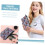 Skull Pattern Cosmetic Pouch Travel Toiletry Storage Bag 8
