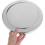 Stainless Steel round Garbage Bin Cover with Swing Flap Lid, Embedded Installation 4