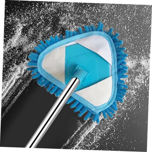 Mini Triangular Mop rotativo extensível alça leve ferramenta de limpeza 1