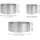 3pcs Stainless Steel Mousse Ring Ring Molds Round Shape Precision Reliable Baking Tools 2