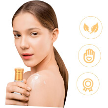 12pcs garrafas perfume bola rolo recipientes essenciais recarregáveis para perfume de viagem para rolo garrafa uso para essencial