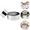 3pcs Stainless Steel Mousse Ring Ring Molds Round Shape Precision Reliable Baking Tools 8