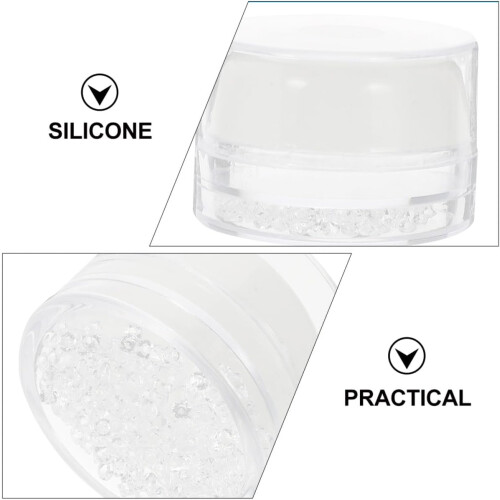 Manicure for Making Nail Art Patterns Silicone Printing Stamper Nail Art Tool
