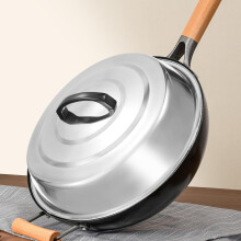 Plochá plotna na tavení sýra s víkem z nerezové oceli 32 cm pro vaření na sporáku a grilování