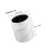 15l Marble Pattern Trash Bin with Lidless Round Design, Sturdy Pp Material Waste Paper Container 2