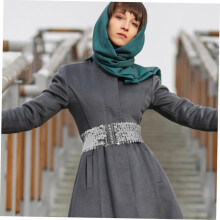 Paillettengürtel für Damen, elastischer Taillenriemen, Glitzergürtel für Hosen und Röcke, modische Schnalle