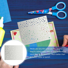 DIY-stansenset van koolstofstaal voor het uitsnijden van sterren, geschikt voor scrapbooking en het reliëf maken van fotoalbums.