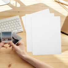 10sheets Double-Sided Adhesive Paper Removable Sticker Paper for Crafts DIY Double Sided Tape