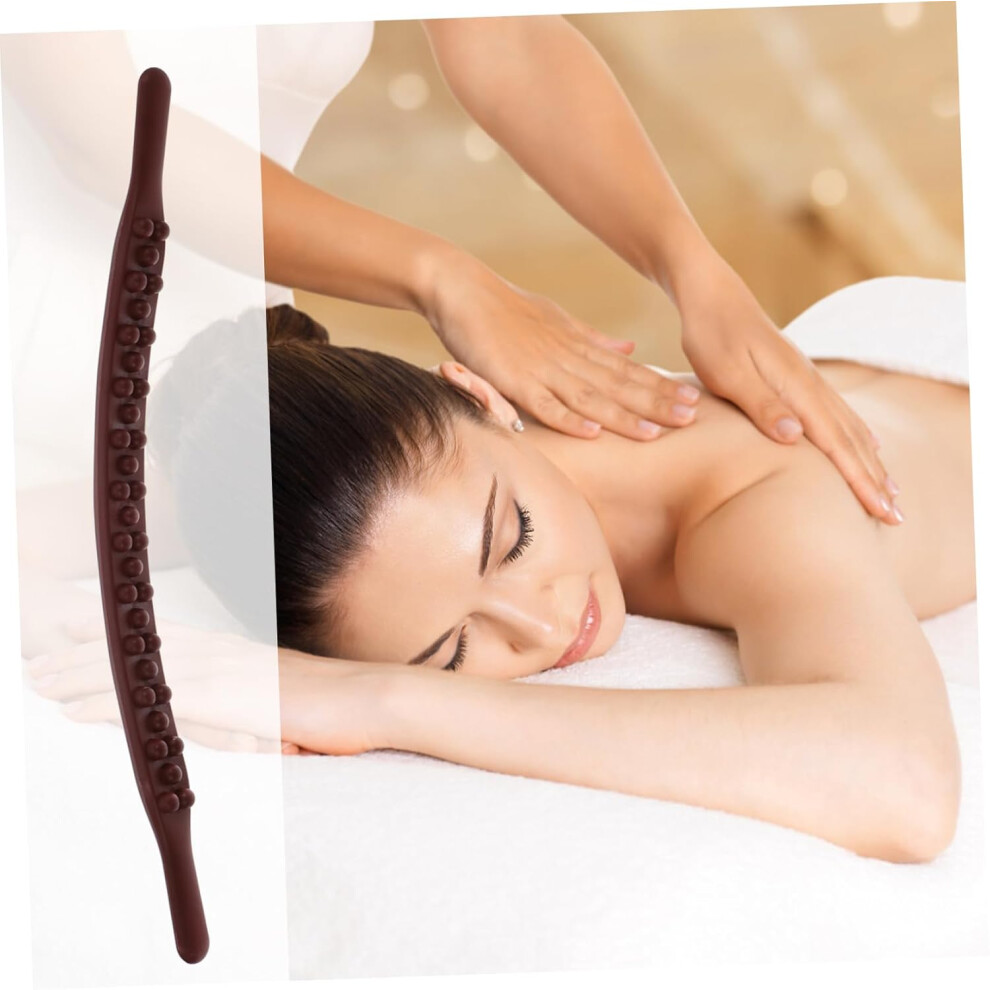 Hkhbjs Plastic Muscle Roller Stick Beads Back Massager Tool For Muscle Relaxation Massage Stick For Body Use