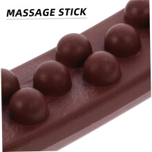 Massagestab mit Kunststoffperlen zur Muskelentspannung und Körpermassage