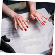 Lima de uñas recargable de acero inoxidable con diferentes granos para el cuidado de la manicura, para hombres y mujeres.