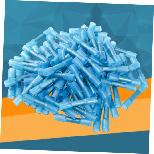 100 st krympslangar i koppar, 1,5–2,5 mm, dubbelväggig design 1