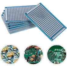 10 szt. dwustronnych uniwersalnych płytek lutowniczych 4x6 cm z włókna szklanego, epoksydowych PCB