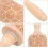 Grid Printing Rolling Stick Beech Wood Cookies Rolling Pin with Secure and Sturdy Handle Versatile Design 7