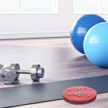Taillendrehscheibe, Fitness-Drehplatte mit Fußmassagefläche, Abnehm-Trainingsgerät